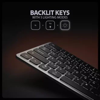 AXAGON HMC-KB-CS, vozlišče USB 5 Gb/s s tipkovnico CZ/SK, HDMI 4K/60Hz, 3x USB-A, SD/mSD, avdio, PD 100W, kabel USB-C 60cm AXAGON HMC-KB-CS, vozlišče USB 5 Gb/s s tipkovnico CZ/SK, HDMI 4K/60Hz, 3x USB-A, SD/mSD, avdio, PD 100W, kabel USB-C 60cm