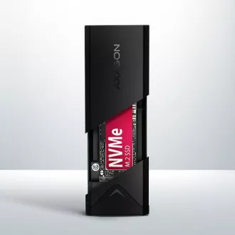 AXAGON EEM2-UB2, USB-C 10Gb/s - M.2 NVMe SSD ARROW box, črna