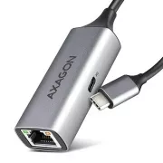 AXAGON ADE-TXPD, USB-C 3.2 Gen 1 - Gigabitna Ethernet omrežna kartica, Asix AX88179, PD 100W, samodejna namestitev