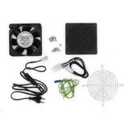 Ventilator TRITON   komplet za montažo v omaro RUA ali RBA, 230V, 50Hz, 0, 09 A, 15W, 160m3/h