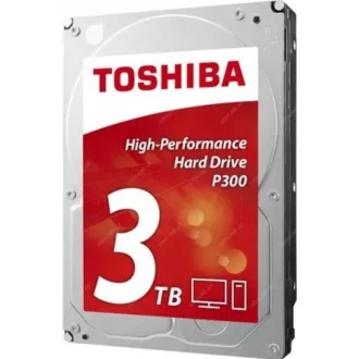 TOSHIBA HDD P300 Desktop PC (CMR) 3TB, SATA III, 7200 vrt/min, 64MB predpomnilnik, 3, 5", BULK TOSHIBA HDD P300 Desktop PC (CMR) 3TB, SATA III, 7200 vrt/min, 64MB predpomnilnik, 3, 5", BULK