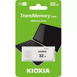 KIOXIA Hayabusa Flash disk 32GB U202, bela