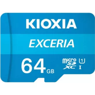 KIOXIA Exceria microSDXC 64GB M203, UHS-I U1 Class 10