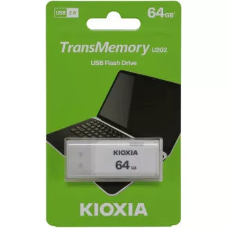 KIOXIA Hayabusa Flash disk 64GB U202, bela