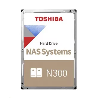 TOSHIBA HDD N300 NAS 8TB, SATA III, 7200 vrtljajev na minuto, 256 MB predpomnilnika, 3, 5", BULK