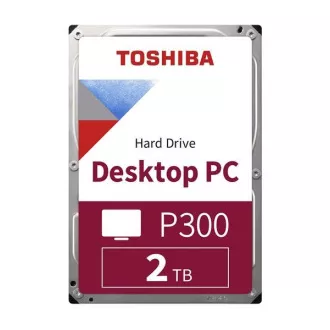 TOSHIBA HDD P300 Desktop PC (SMR) 2TB, SATA III, 7200 vrt/min, 256MB predpomnilnik, 3, 5", BULK