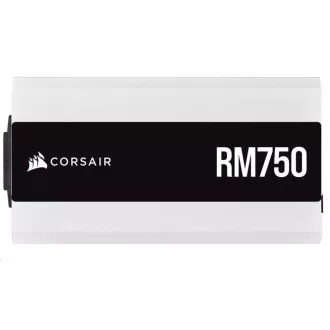 Napajalnik CORSAIR, RM750-80 PLUS Gold (ATX, 750W, modularni), bel Napajalnik CORSAIR, RM750-80 PLUS Gold (ATX, 750W, modularni), bel