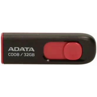 ADATA Flash disk 32 GB C008, USB 2.0 Classic, črn