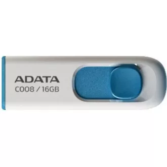 ADATA Flash disk 16 GB C008, USB 2.0 Classic, bel