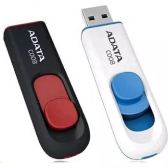 ADATA Flash disk 16 GB C008, USB 2.0 Classic, bel