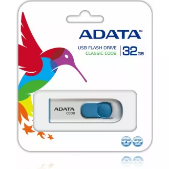 ADATA Flash disk 32 GB C008, USB 2.0 Classic, bel