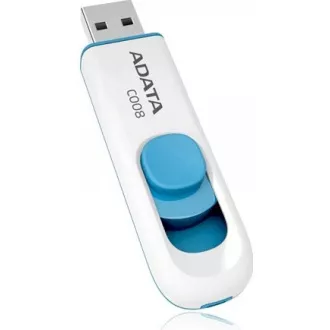 ADATA Flash disk 32 GB C008, USB 2.0 Classic, bel