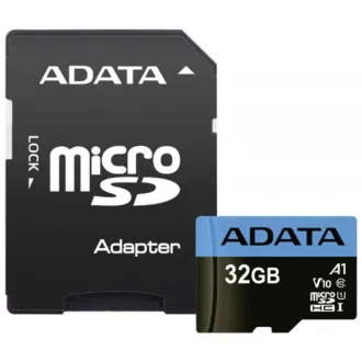 ADATA MicroSDHC kartica 32GB UHS-I Class 10 SD adapter, Premier ADATA MicroSDHC kartica 32GB UHS-I Class 10 SD adapter, Premier