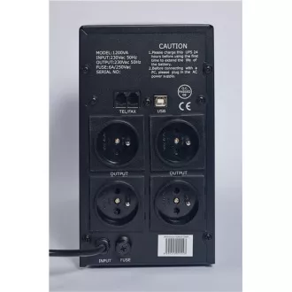 EUROCASE UPS EA200LED 2000VA linijski interaktivni