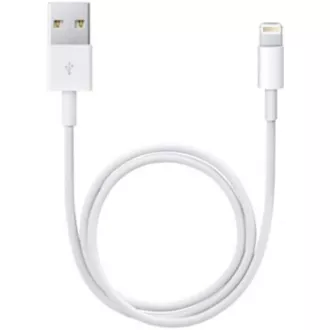 APPLE kabel USB s priključkom lightning - bel (v pakiranju) 1 m