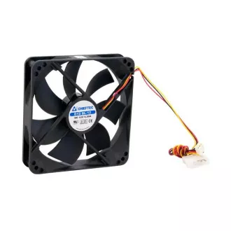 CHIEFTEC ventilator AF-1225S, 120x120x25 mm Ventilator, s 3/4-pin priključkom