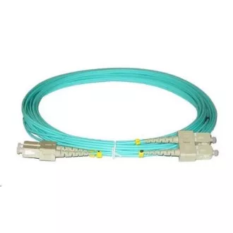 Dupleksni povezovalni kabel MM 50/125, OM3, SC-SC, LS0H, 1m