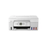 Canon PIXMA Printer white G3470 WHITE (kartuše s črnilom za ponovno polnjenje) - MF (tiskanje, kopiranje, skeniranje), USB, Wi-Fi - A4/11min.