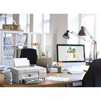 Canon PIXMA Printer white G3470 WHITE (kartuše s črnilom za ponovno polnjenje) - MF (tiskanje, kopiranje, skeniranje), USB, Wi-Fi - A4/11min.