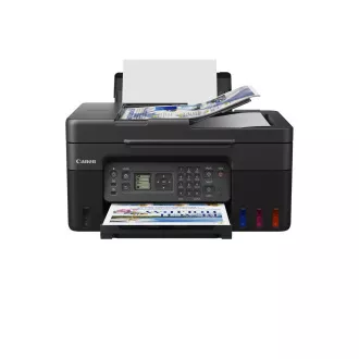 Canon PIXMA Tiskalnik črne barve G4470 (kartuše s črnilom za ponovno polnjenje) - MF (tiskanje, kopiranje, skeniranje, faks), USB, Wi-Fi - A4 11/min.