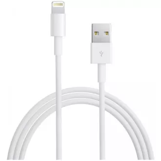 APPLE kabel USB s priključkom lightning - bel (pakiranje v razsutem stanju) 2 m