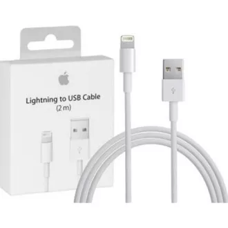 APPLE kabel USB s priključkom lightning - bel (pakiranje v razsutem stanju) 2 m