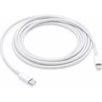 APPLE kabel USB s priključkom lightning - bel (pakiranje v razsutem stanju) 2 m