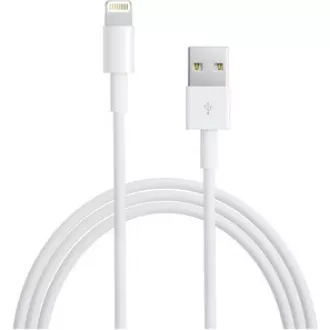APPLE kabel USB s priključkom lightning - bel (pakiranje v razsutem stanju) 2 m