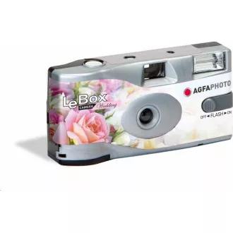 Agfaphoto LeBox Wedding Flash 400/27 - analogni fotoaparat za enkratno uporabo