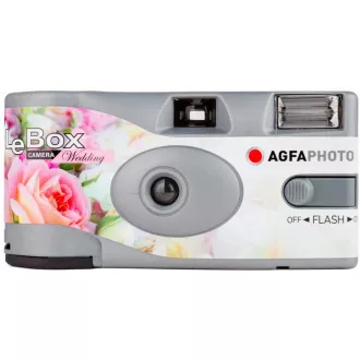Agfaphoto LeBox Wedding Flash 400/27 - analogni fotoaparat za enkratno uporabo