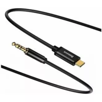 Baseus Yiven Series zvočni kabel USB-C / 3, 5 mm Jack 1, 2 m, črn