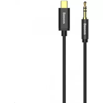 Baseus Yiven Series zvočni kabel USB-C / 3, 5 mm Jack 1, 2 m, črn