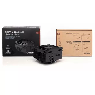 NOCTUA procesorski hladilnik NH-L9x65, nizki profil, 92 mm, LGA1851, LGA1700, AM5, črn