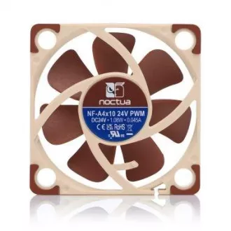 NOCTUA Ventilator NF-A4x10 24V PWM, 40 mm, rjav
