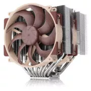 NOCTUA procesorski hladilnik NH-D15 G2, 2x 140mm, LGA1851, AM5, rjava/srebrna
