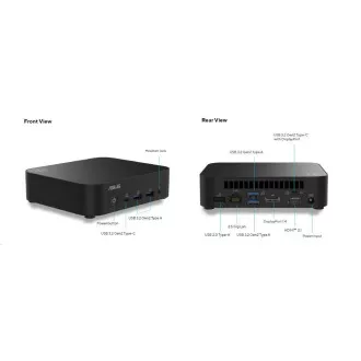 ASUS NUC 14 Essential RNUC14MNK1500002/N150 Procesor/DDR5-4800 SODIMM/USB-A, C/M.2 2280/Wi-Fi/LAN/EU Napajalni kabel