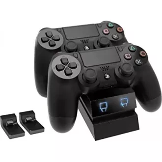 VENOM VS2732 Črna PS4 dvojna priklopna postaja VENOM VS2732 Črna PS4 dvojna priklopna postaja