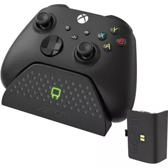VENOM VS2880 Xbox Series S & X Black Enotna priklopna postaja   1 baterija