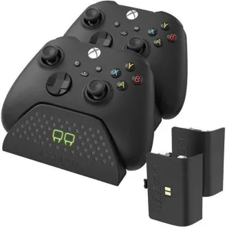 VENOM VS2881 Xbox Series S/X & One Black Dvojna priklopna postaja   2 bateriji