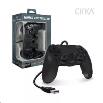Cirka NuForce žični igralni krmilnik za PS4/PC/Mac (črn)