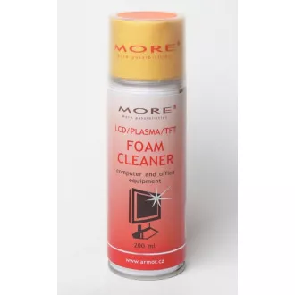 ARMOR LCD/PLASMA/TFT čistilna pena 200 ml,   mikroaktivna krpa