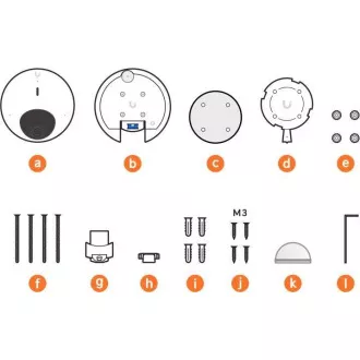UBNT UVC-G5-Dome - Videokamera UniFi G5 Dome 3 pakiranja UBNT UVC-G5-Dome - Videokamera UniFi G5 Dome 3 pakiranja