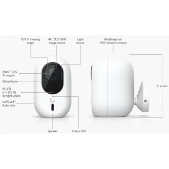 UBNT UVC-G6-INS - Kamera G6 Instant white
