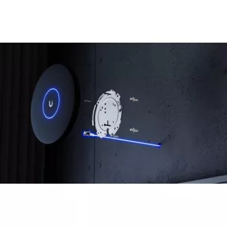 UBNT UniFi U7-Pro-XGS, brez adapterja PoE, črna