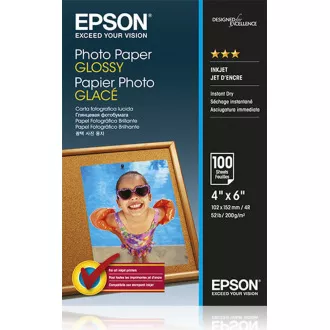 EPSON papir Photo Glossy 10x15cm 100 listov EPSON papir Photo Glossy 10x15cm 100 listov
