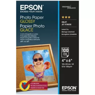EPSON papir Photo Glossy 10x15cm 100 listov EPSON papir Photo Glossy 10x15cm 100 listov