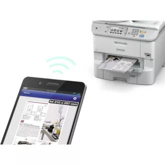 EPSON črnilo za tiskalnik WorkForce Pro WF-6590DWF, 4v1, A4, 34 strani na minuto, Ethernet, WiFi (Direct), obojestranski tisk, NFC EPSON črnilo za tiskalnik WorkForce Pro WF-6590DWF, 4v1, A4, 34 strani na minuto, Ethernet, WiFi (Direct), obojestranski tisk, NFC