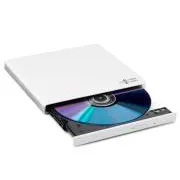 HITACHI LG - zunanji pogon DVD-W/CD-RW/DVD±R/±RW/RAM GP57EW40, tanek, bel, škatla SW - Rabljeno