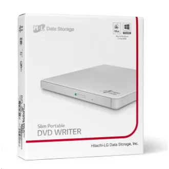 HITACHI LG - zunanji pogon DVD-W/CD-RW/DVD±R/±RW/RAM GP57EW40, tanek, bel, škatla SW - Rabljeno HITACHI LG - zunanji pogon DVD-W/CD-RW/DVD±R/±RW/RAM GP57EW40, tanek, bel, škatla SW - Rabljeno