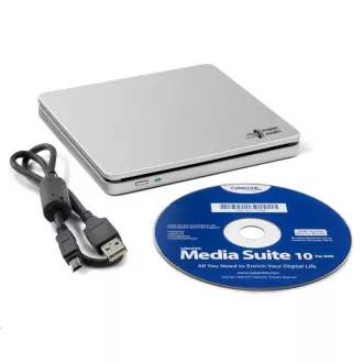 HITACHI LG - Zunanji DVD-W/CD-RW/DVD±R/±RW/RAM/M-DISC GP70NS50, Blade Ultra Slim, srebrn, škatla SW HITACHI LG - Zunanji DVD-W/CD-RW/DVD±R/±RW/RAM/M-DISC GP70NS50, Blade Ultra Slim, srebrn, škatla SW
